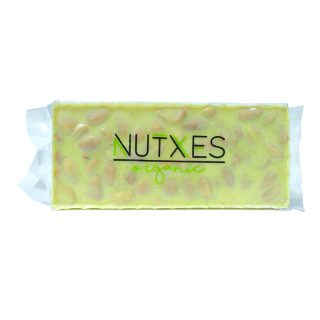 Nutxes Organic Turrón Chocolate Blanco Con Almendra Eco 200 Gramos