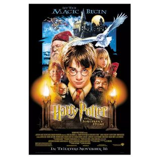 Póster Harry Potter Y La Piedra Filosofal