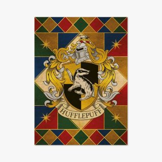 Póster Hufflepuff Minalima