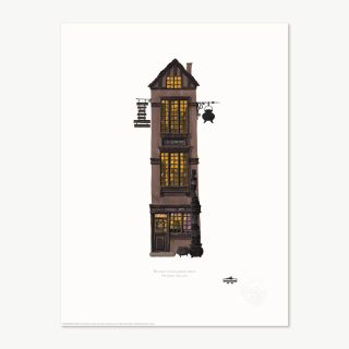 Póster Tienda De Calderos Harry Potter