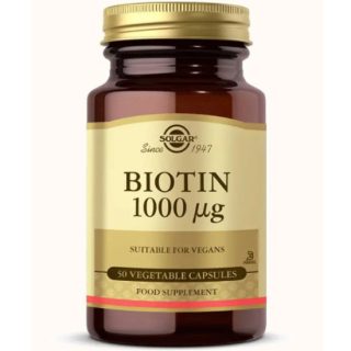 Biotina 1000 mcg 60 capsulas – Solgar