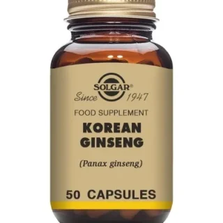 Ginseng Coreano 50 capsulas – Solgar