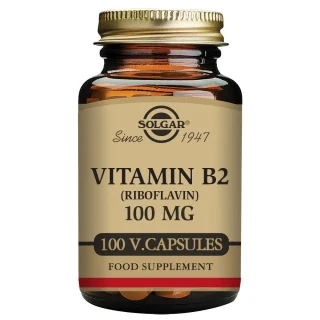 Vitamina B2 100 mg 100 capsulas – Solgar