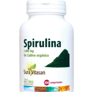 Spirulina 100 comprimidos – Suravitasan