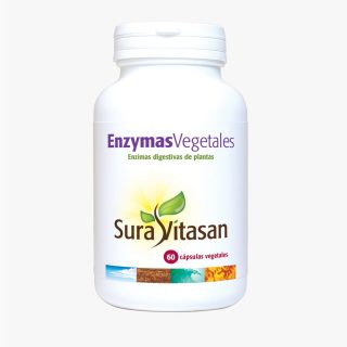 Enzymas vegetales 60 capsulas – Suravitasan