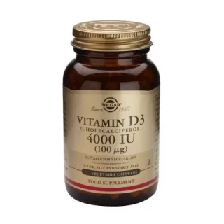 Vit D3 600 IU 60 capsulas – Solgar